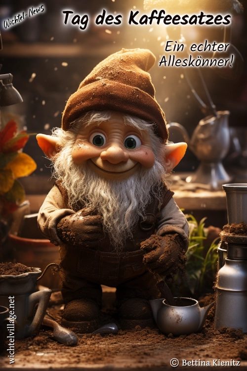 Wichtel-News - Bundesweiter Tag des Kaffeesatzes