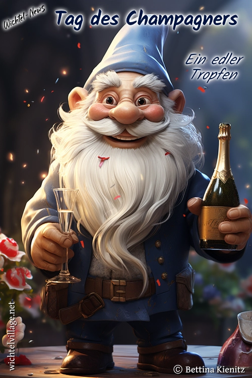 Wichtel-News - Tag des Champagners