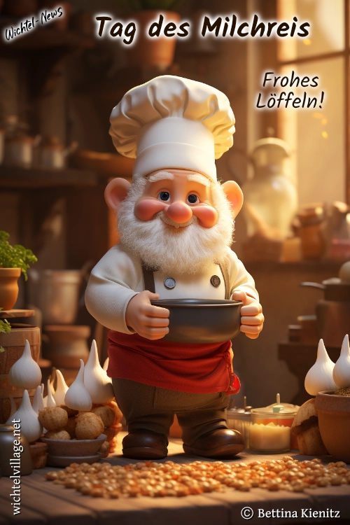 Wichtel-News - Tag des Milchreis