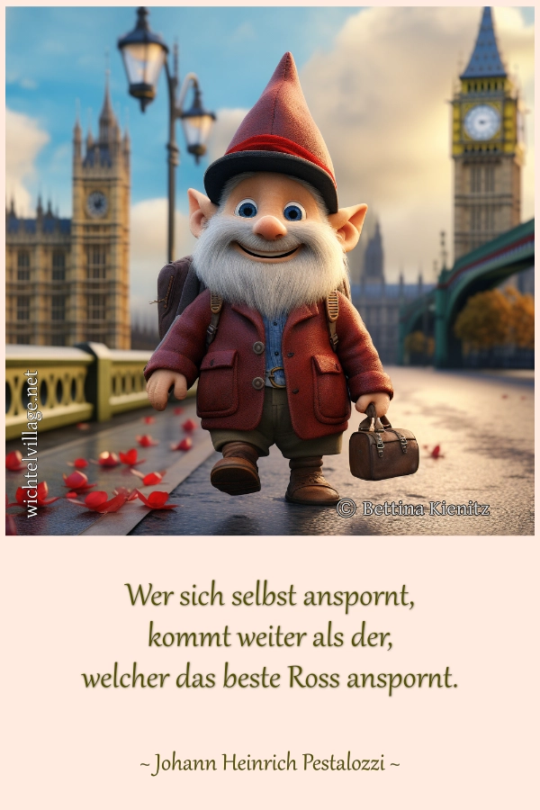 Wer sich selbst anspornt