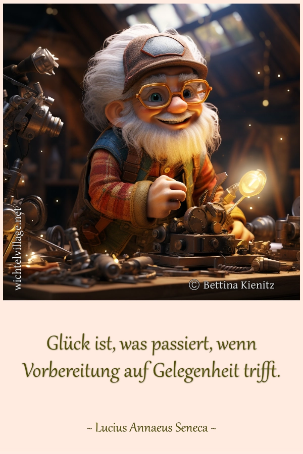 Glück ist, was passiert