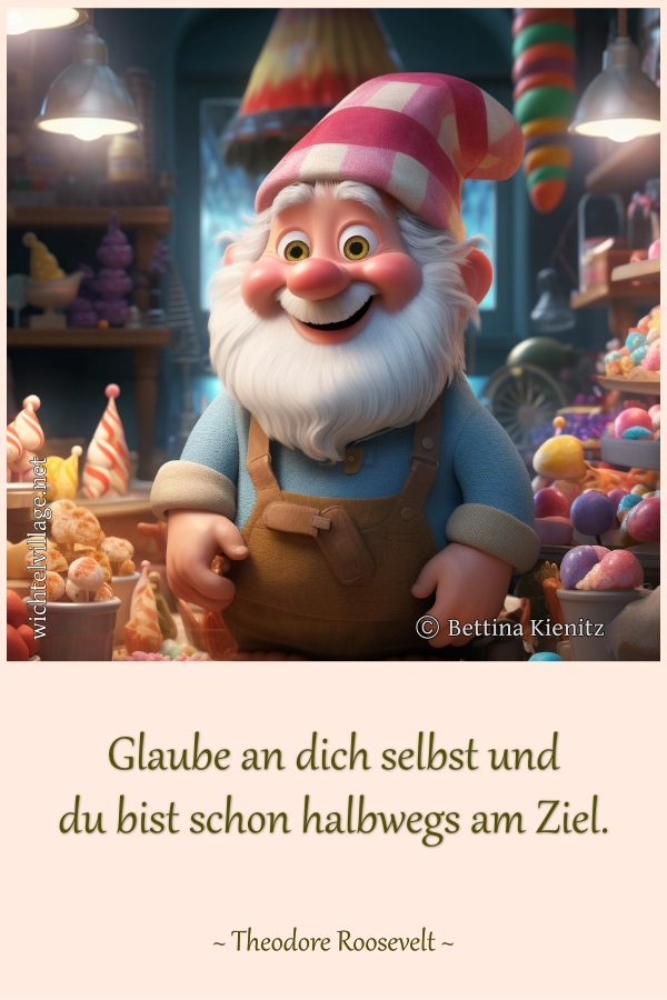 Glaube an dich selbst
