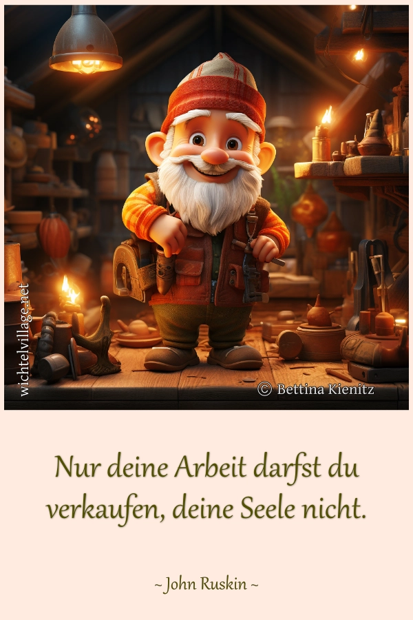 Nur deine Arbeit darfst du verkaufen