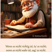 Wenn es nicht richtig ist