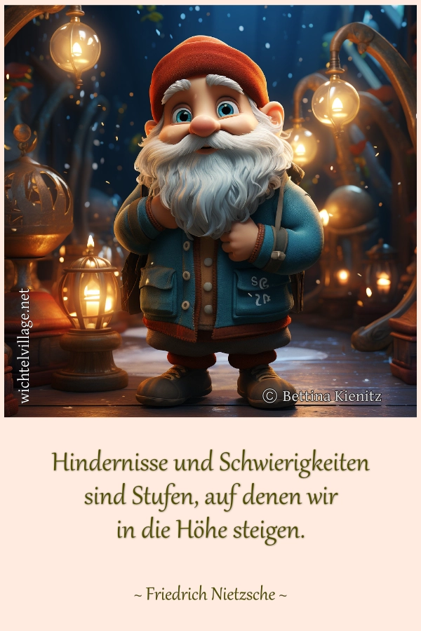 Hindernisse und Schwierigkeiten sind Stufen