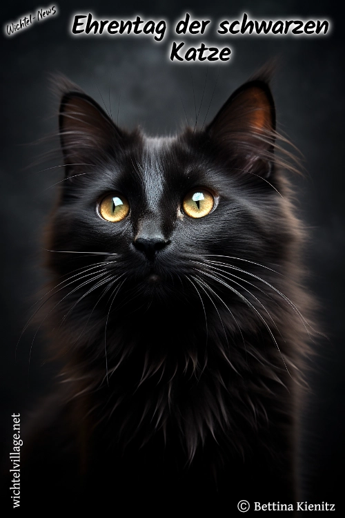 Wichtel-News - Ehrentag der schwarzen Katze