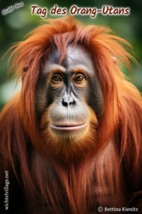 Wichtel-News - Internationaler Tag des Orang-Utans