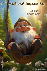 Wichtel-News - Mach-mal-langsam-Tag