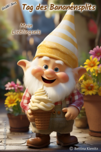 Wichtel-News - Tag des Bananensplits