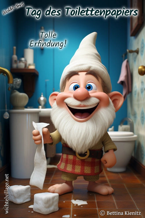 Wichtel-News - Tag des Toilettenpapiers