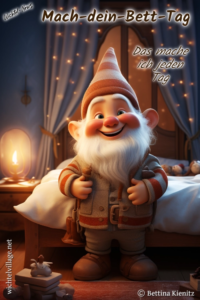Wichtel-News - Mach-dein-Bett-Tag