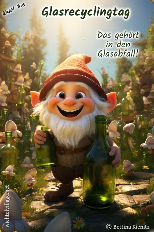 Wichtel-News - Glasrecyclingtag