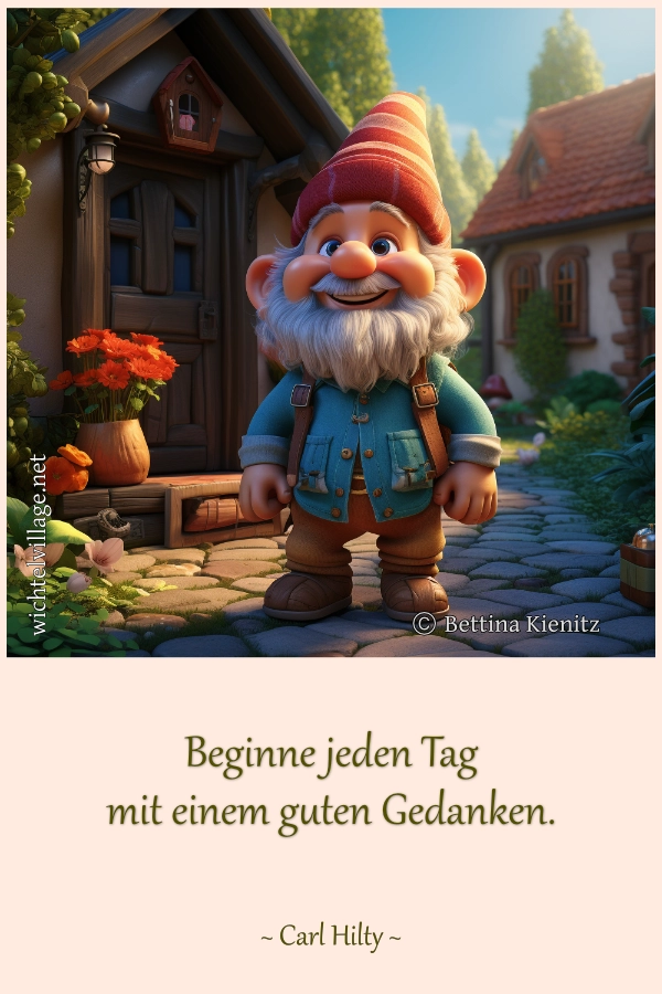 Beginne jeden Tag