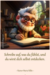 Schreibe auf, was du fühlst