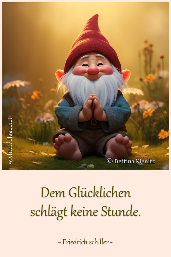 Dem Glücklichen schlägt keine Stunde.