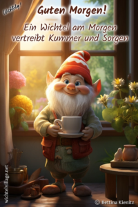 Wichtelig - Ein Wichtel am Morgen