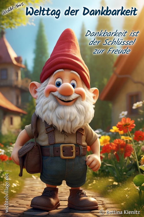 Wichtel-News - Welttag der Dankbarkeit
