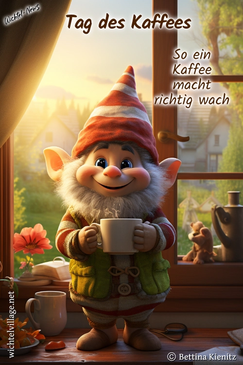 Wichtel-News - Internationaler Tag des Kaffees