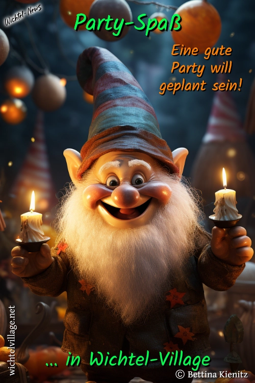 Wichtel-News - Party-Planung