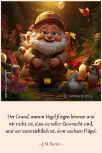 Der Grund, warum Vögel fliegen können