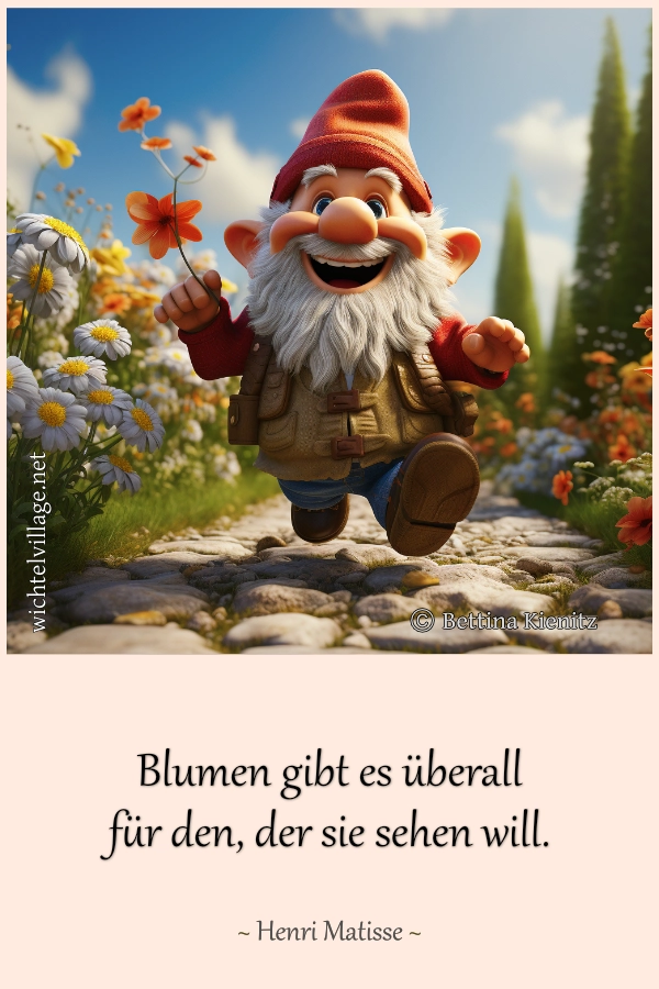 Blumen gibt es überall