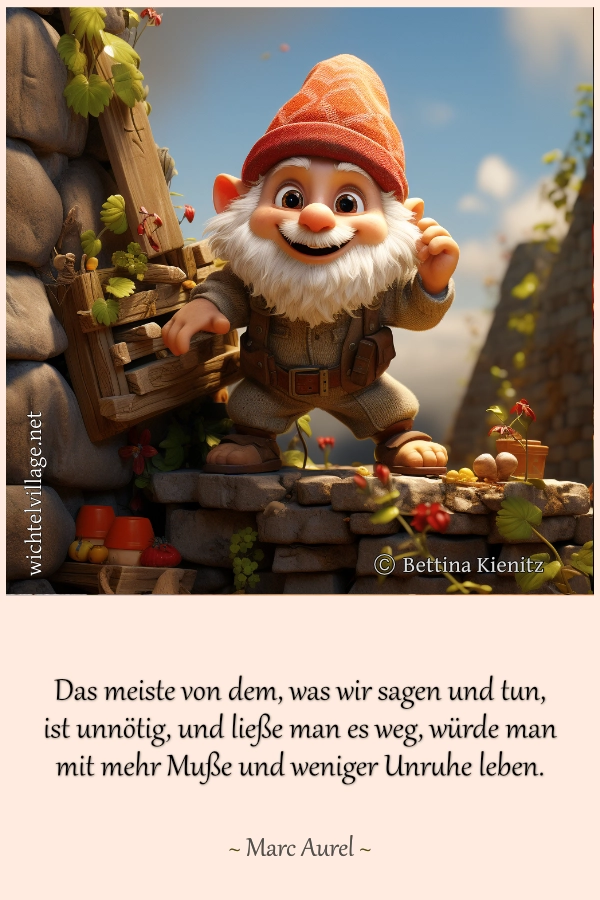 Das meiste von dem, was wir sagen und tun