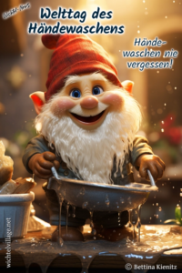 Wichtel-News - Welttag des Händewaschens
