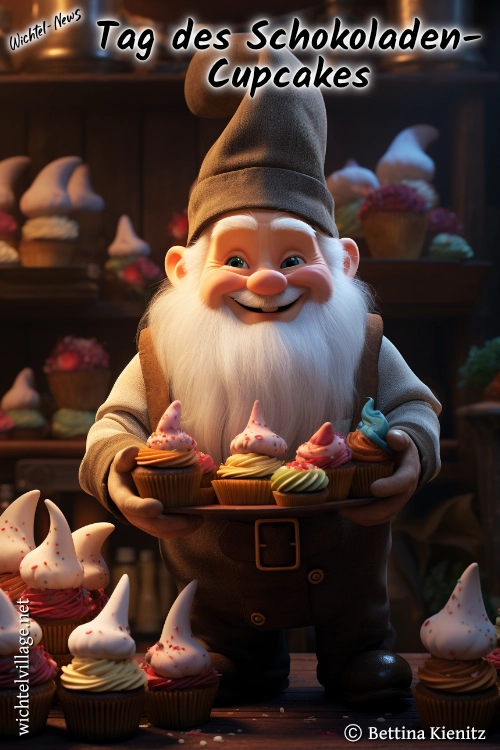 Wichtel-News - Tag des Schokoladen-Cupcakes Wichtel-News - Tag des Schokoladen-Cupcakes