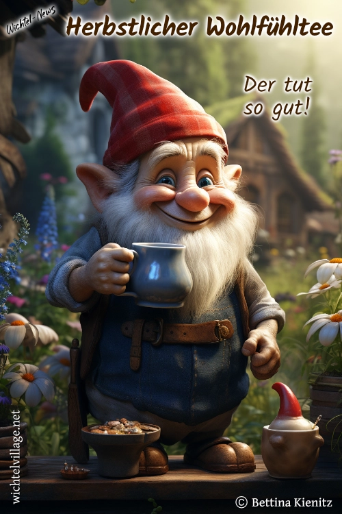 Wichtel-News - Herbstlicher Wohlfühltee Wichtel-News - Herbstlicher Wohlfühltee