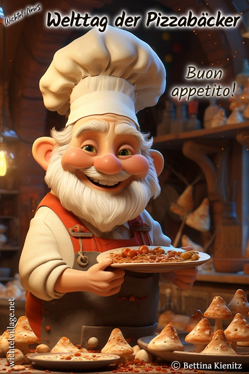 Wichtel-News - Welttag der Pizzabäcker Wichtel-News - Welttag der Pizzabäcker