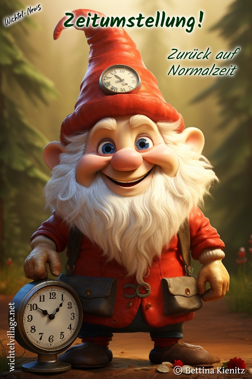 Wichtel-News - Zeitumstellung