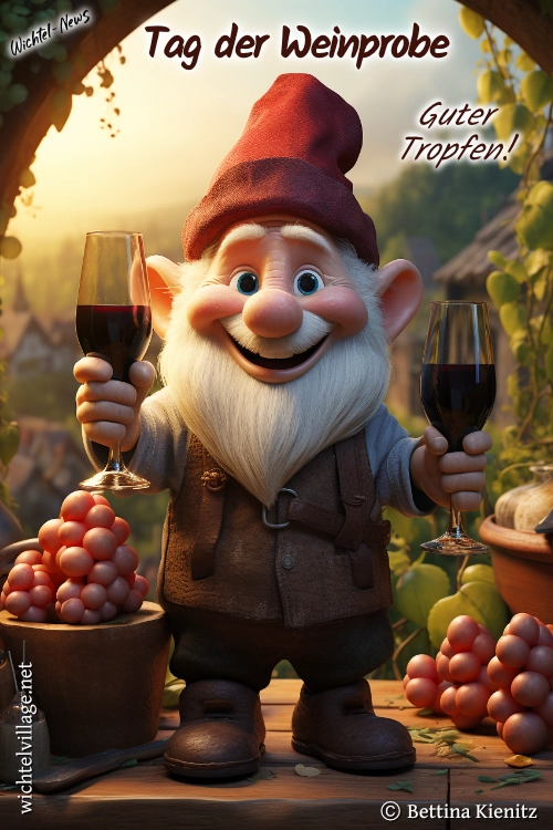 Wichtel-News - Tag der Weinprobe