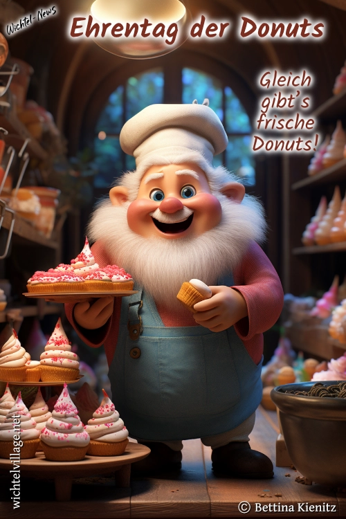 Wichtel-News - Ehrentag der Donuts Wichtel-News - Ehrentag der Donuts