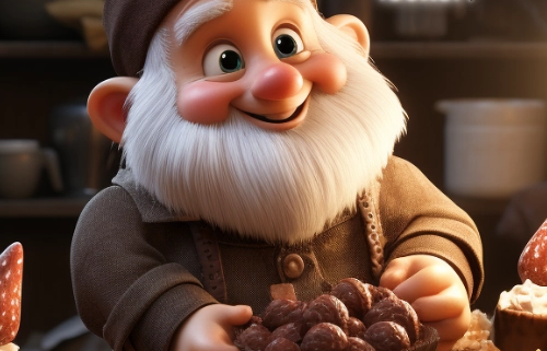 Tag der Zartbitterschokolade mit Mandeln