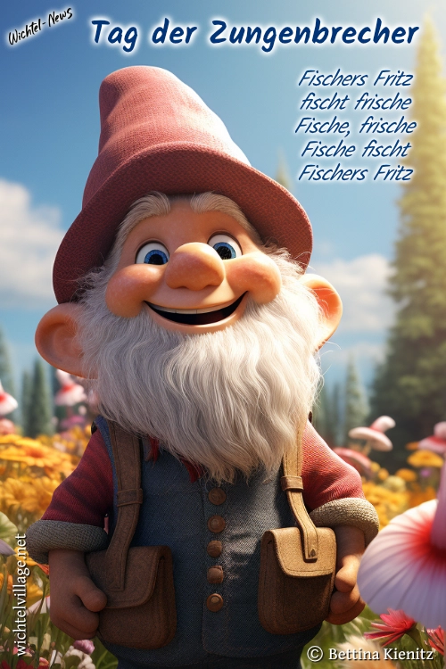 Wichtel-News - Internationaler Tag der Zungenbrecher Wichtel-News - Internationaler Tag der Zungenbrecher
