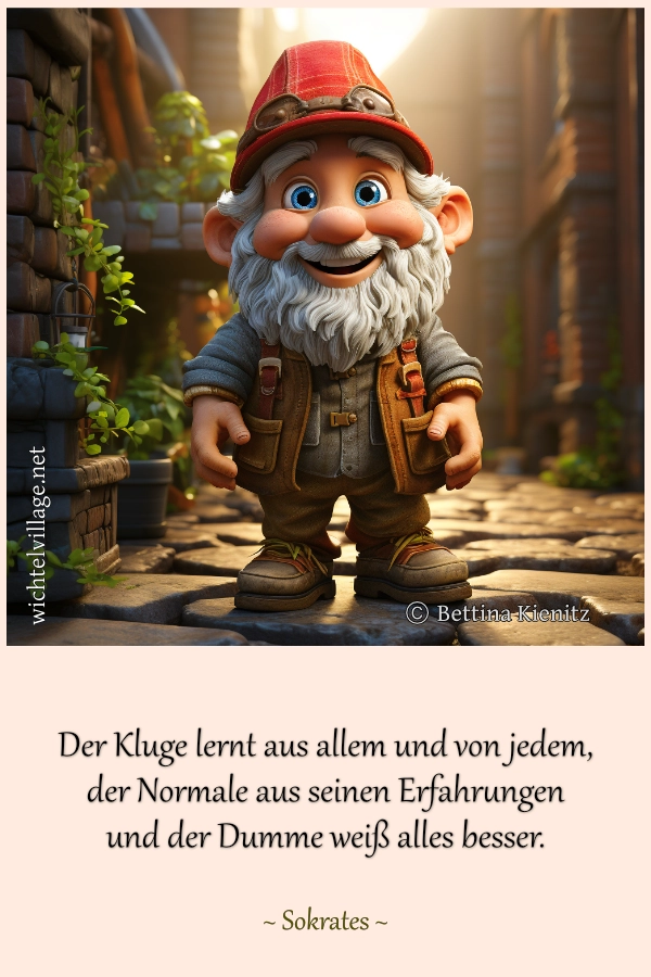 Der Kluge lernt aus allem