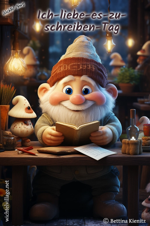 Wichtel-News - Ich-liebe-es-zu-schreiben-Tag