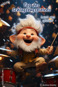 Wichtel-News - Tag des Schlagzeugspielens