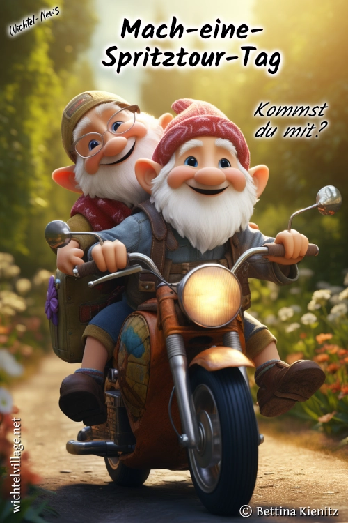 Wichtel-News - Mach-eine-Spritztour-Tag