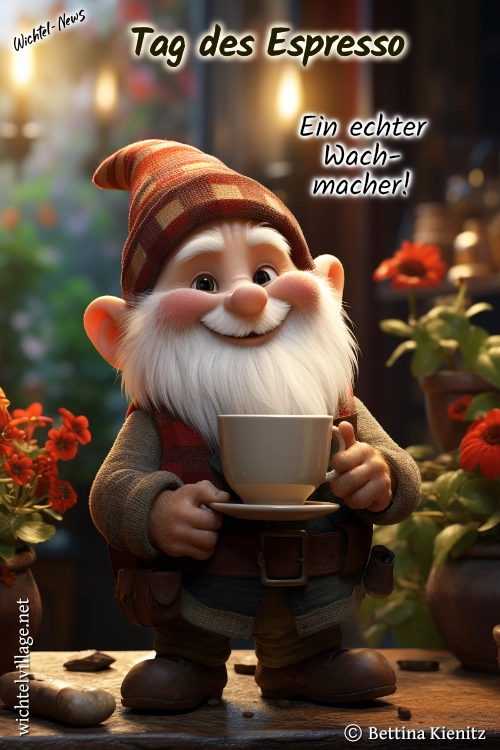 Wichtel-News - Tag des Espresso
