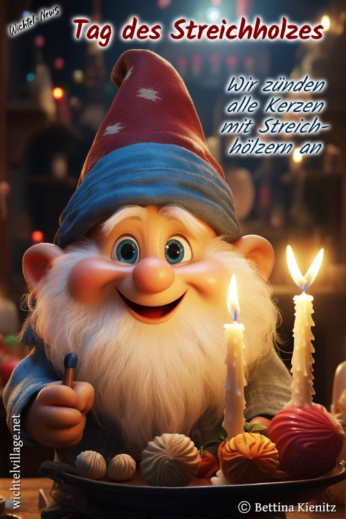 Wichtel-News - Tag des Streichholzes
