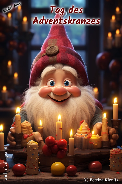 Wichtel-News - Tag des Adventskranzes