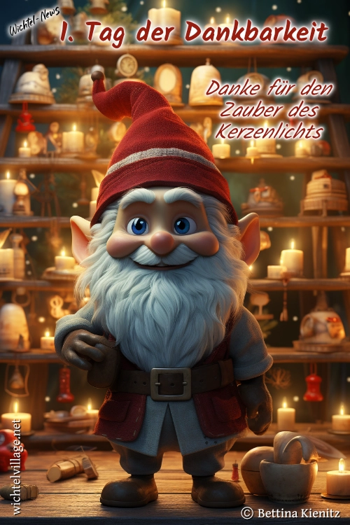 Wichtel-News - 1. Tag der Dankbarkeit Wichtel-News - 1. Tag der Dankbarkeit