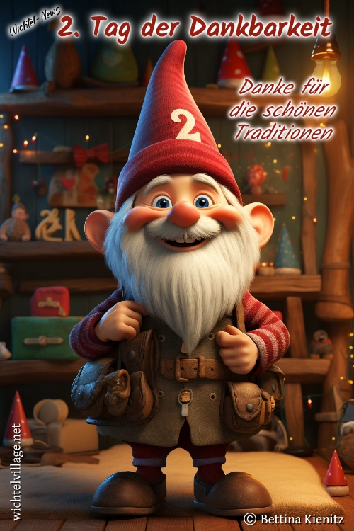 Wichtel-News - 2. Tag der Dankbarkeit Wichtel-News - 2. Tag der Dankbarkeit