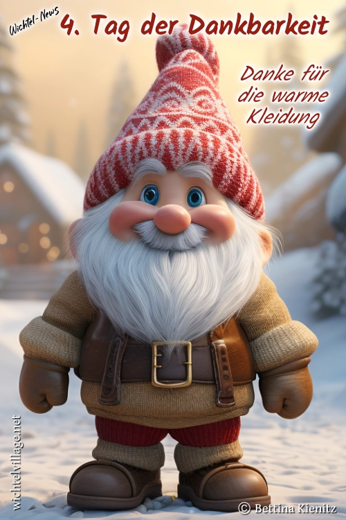 Wichtel-News - 4. Tag der Dankbarkeit