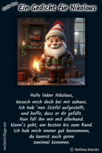 Wichtel-News - Ein Gedicht für Nikolaus