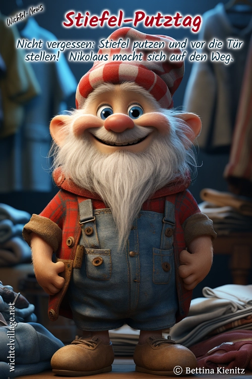 Wichtel-News - Stiefel-Putztag