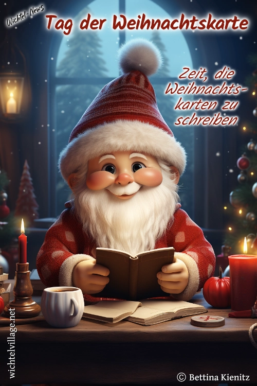 Wichtel-News - Tag der Weihnachtskarte