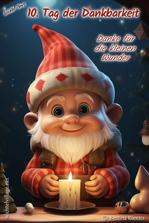 Wichtel-News - 10. Tag der Dankbarkeit