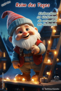 Wichtel-News - Reim des Tages